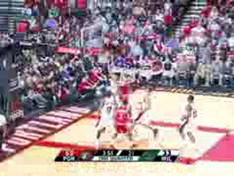 LaMarcus Aldridge and Andre Miller put on a show for the Por