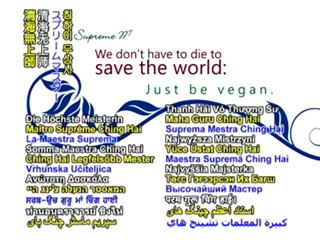 We Do Not Have to Die to Save the World-Just Be Vegan