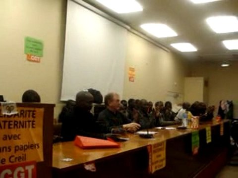 Travailleurs sans papiers Creil 26 01 10 - A