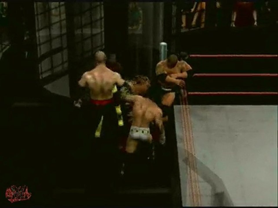 GWA PS3 RAW Elimination Chamber Match NYR10