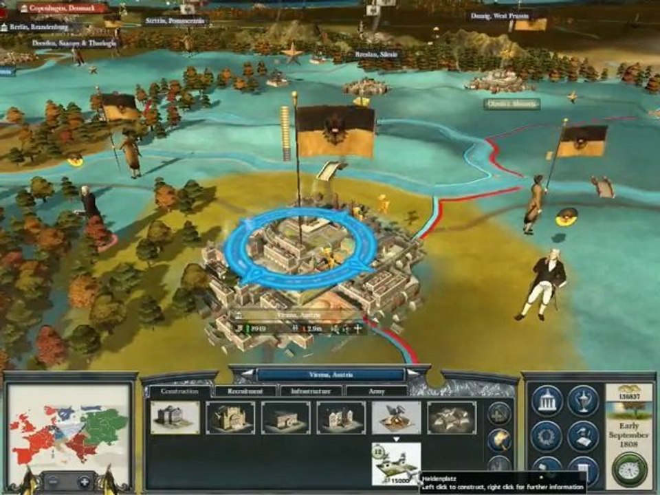 Napoleon total war: gameplay-szenen