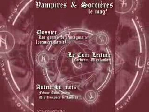 Vampires & Sorcières Le mag', la bande annonce