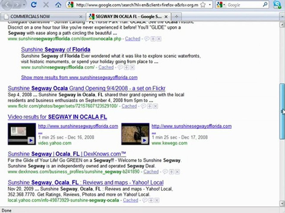 COMMERCIALS NOW COMMERCIALSNOW COMMERCIALSNOW.COM ...