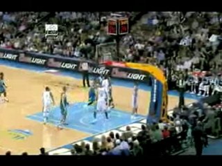 J.R. Smith (Denver Nuggets) With A Nasty Reversal Dunk