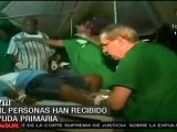 Médicos cubanos organizan atención en medio del caos