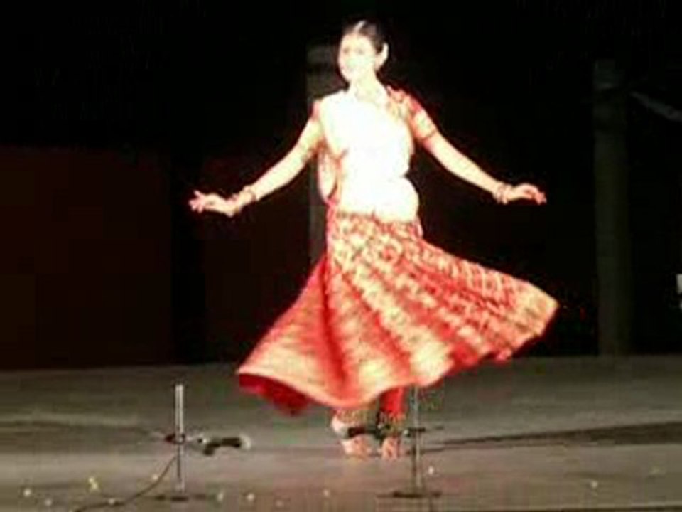 Danse Kathak sur chanson française