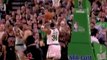 Luol Deng gets in the face of Paul Pierce and blocks his jum