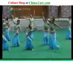 Chinese Peacock dance in China