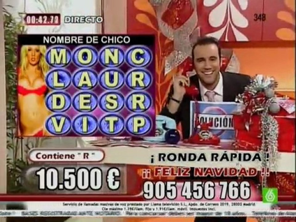 Despierta y gana 25dic09 - contador 13min40seg sin cambiar