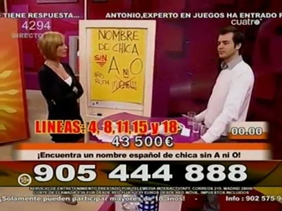 Marca y gana - numerito y llorera 02