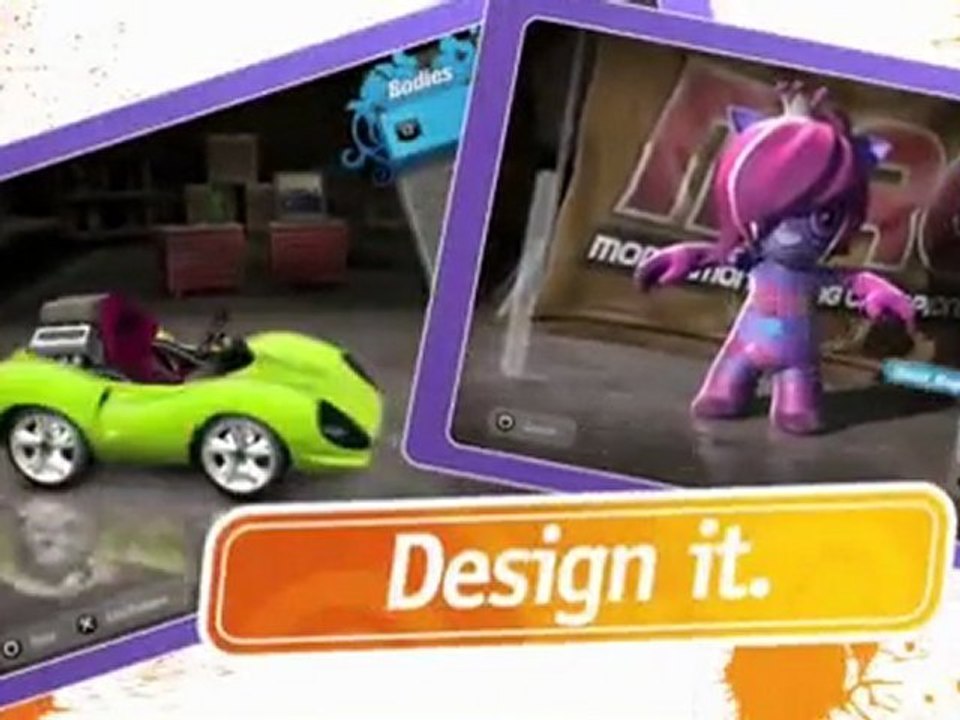 ModNation Racers Customization Trailer