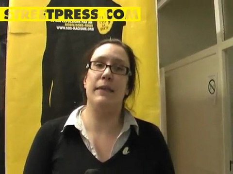 Préparation de flashmob avec SOS Racisme