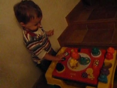 Maria et Gaël mettent l'ambiance à Aussac - sept 2009
