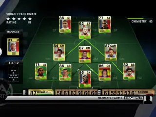 FIFA 10 Ultimate team intro