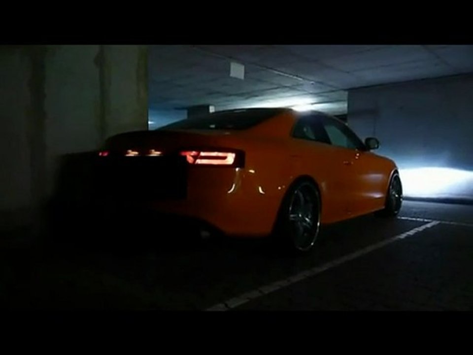 Audi S5 Sound Tuning Exhaust