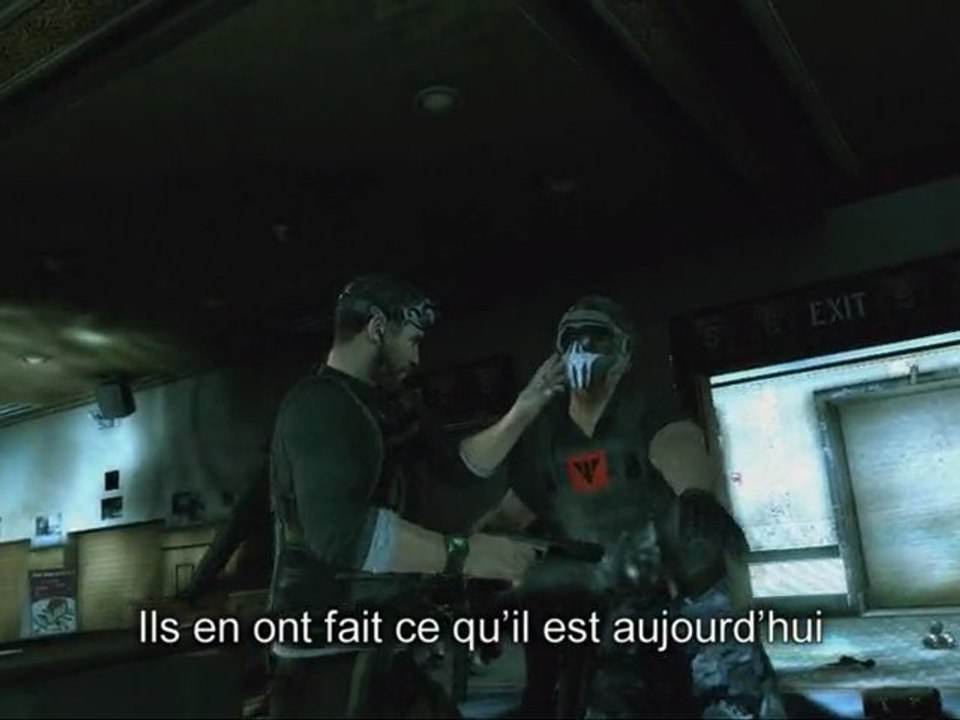 Splinter Cell Conviction - Trailer FR SCC Coste
