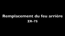 Feu arrière de ZR-7