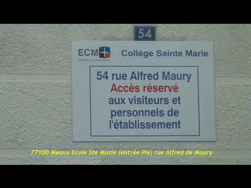 Meaux  Ecole Ste Marie
