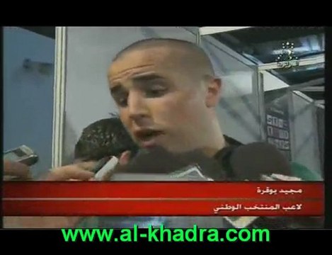 Algèrie-mali (reactions des joueurs)