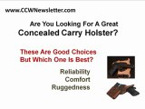 How To Find The Right Concealed Carry Holsters