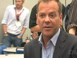 24 Jul 09 Kiefer Sutherland at the Comic Con