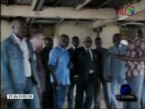 Avancement des travaux du bateau ville de Brazzaville