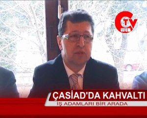 ÇASİAD ve gazeteciler birarada