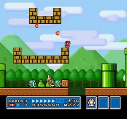 Super Mario Bros 3 - Monde 3 Niveau 7
