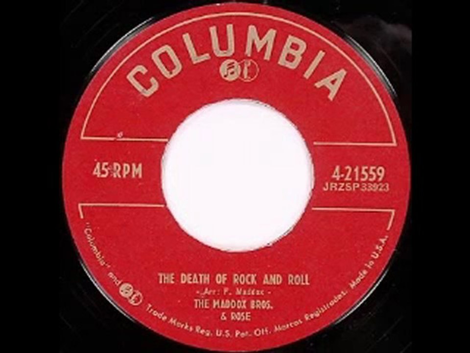 Maddox Bros   Rose - The Death Of Rock And Roll