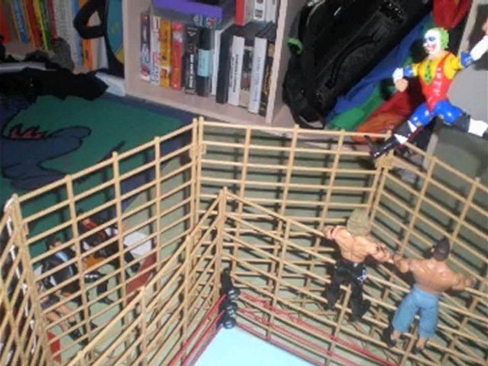 Promo + Punjabi Match: Edge vs Doink The Clown vs John Cena