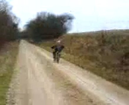 dorien et guillaume chemin de coupéville dirt bike pit bike