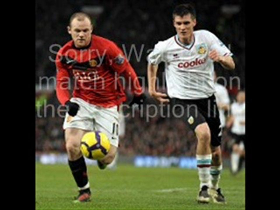 Manchester United 3-0 Burnley Berbatov golden strikes