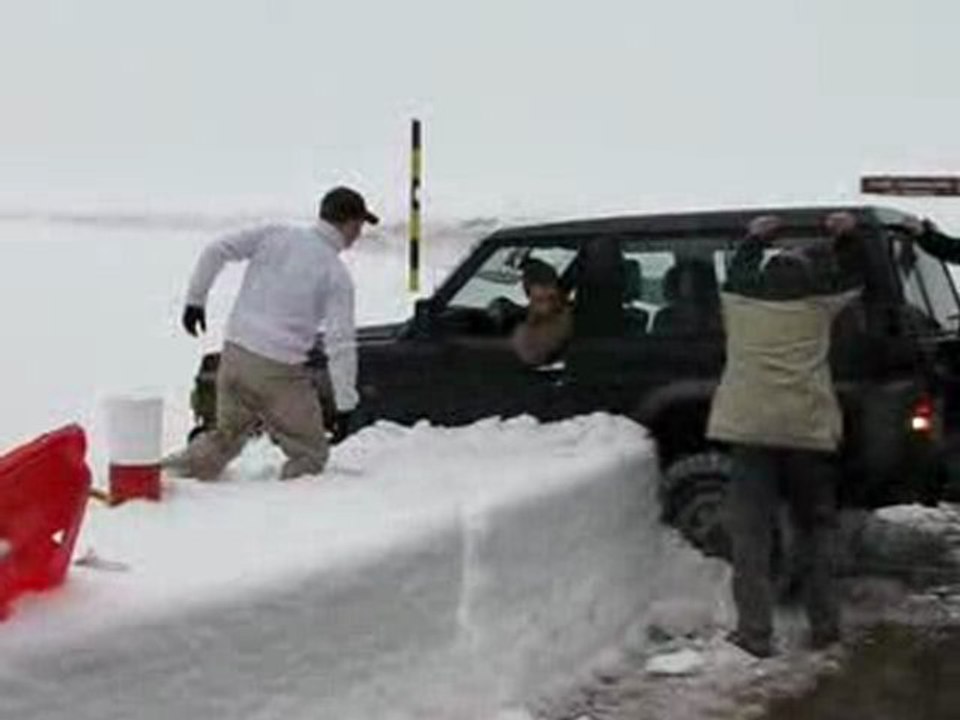 xav a la neige