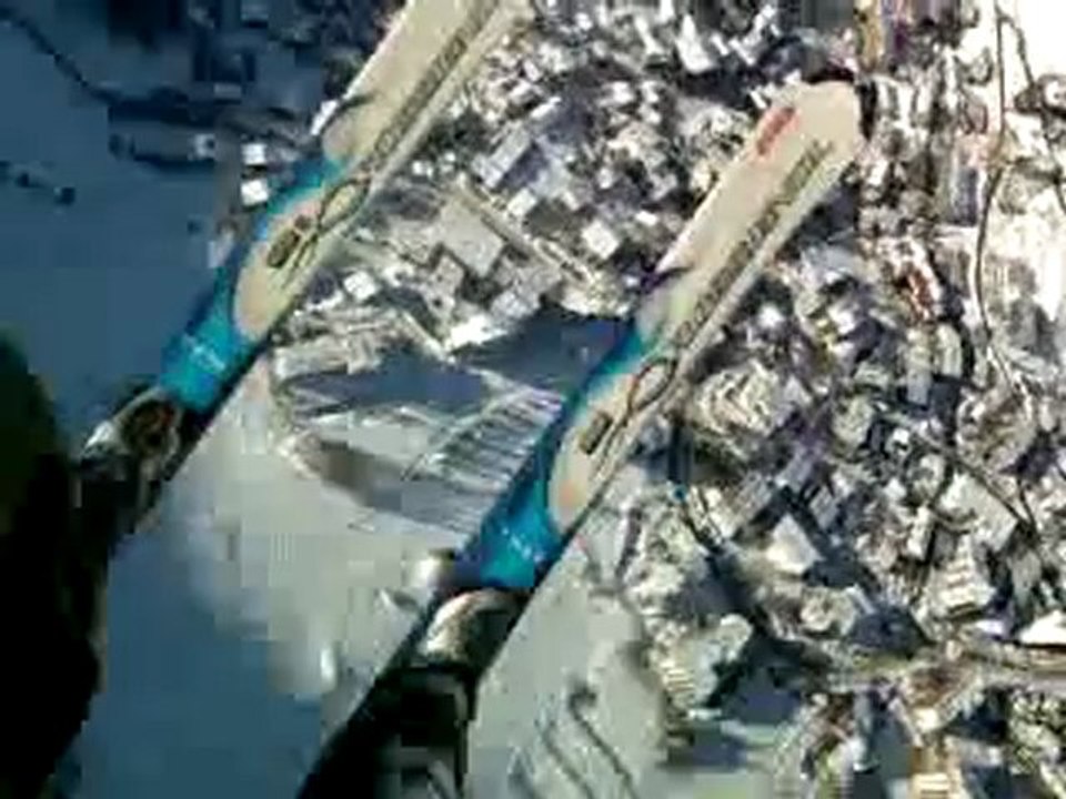 parapente à ski aux deux alpes