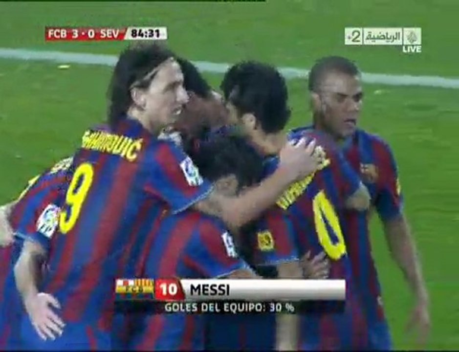 برشلونة 4\0 سيفيليا