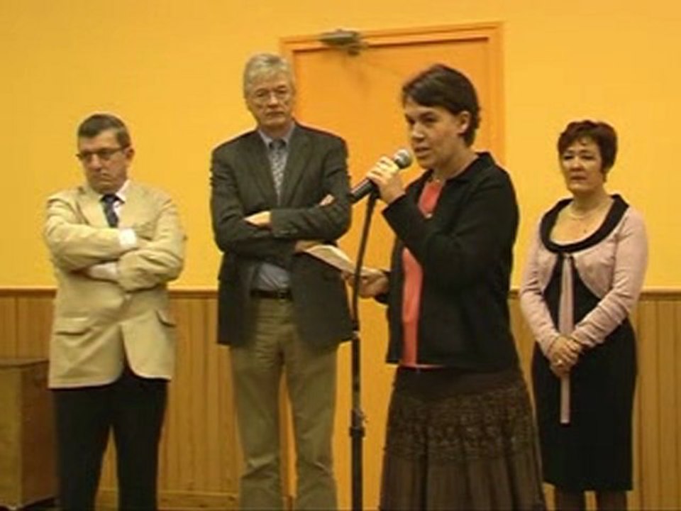 Extraits de la cérémonie des voeux de LA POTERIE