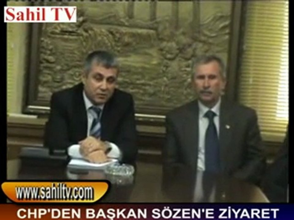 CHP'DEN BAŞKAN SÖZEN'E ZİYARET