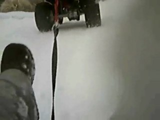 ATV Sledding