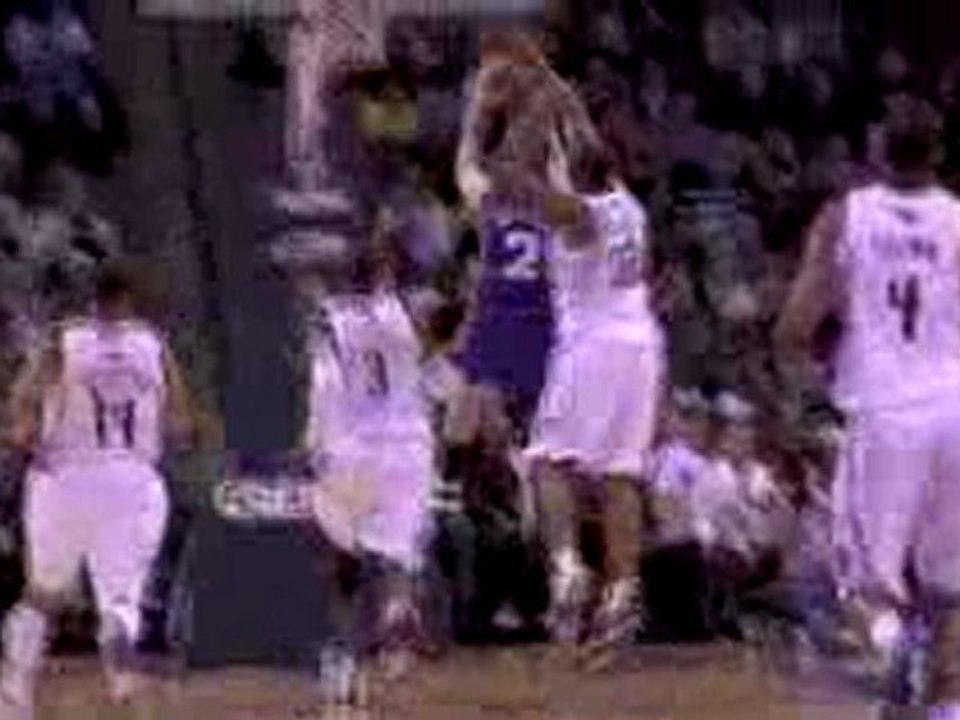 Gerald Wallace blocks a shot off the backboard during the th