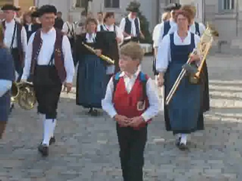Le défilé folklorique à ANSBACH juillet 2009