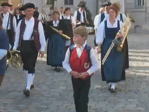 Le défilé folklorique à ANSBACH juillet 2009