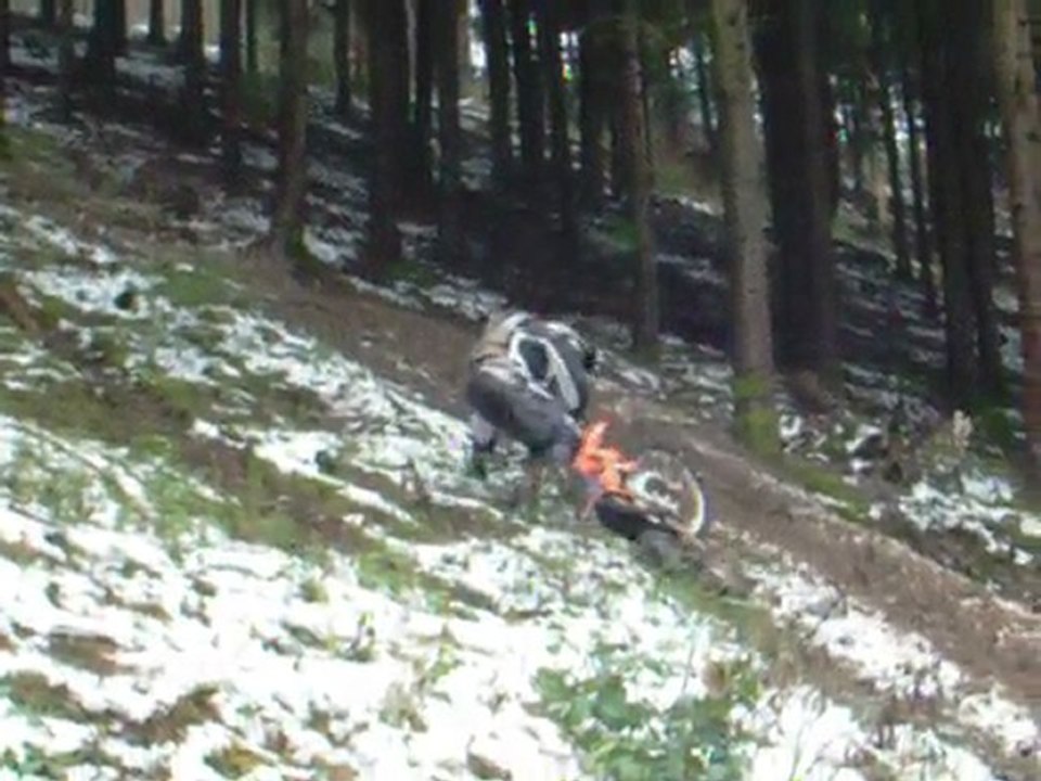 Enduro KTM grimpette