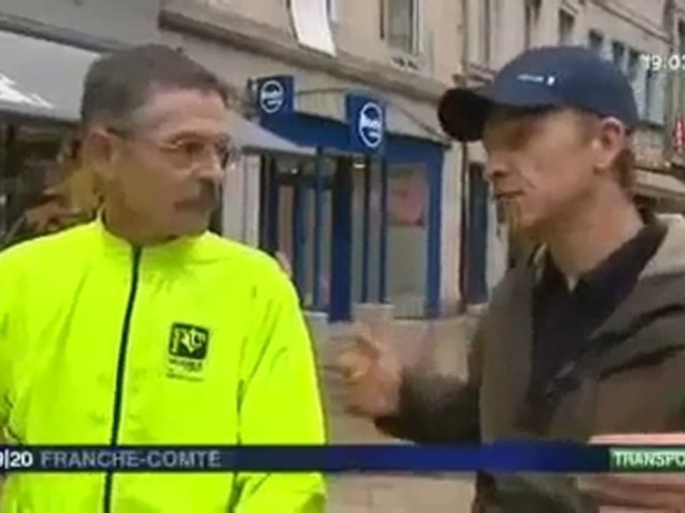 FRANCE 3 - vélo à besançon