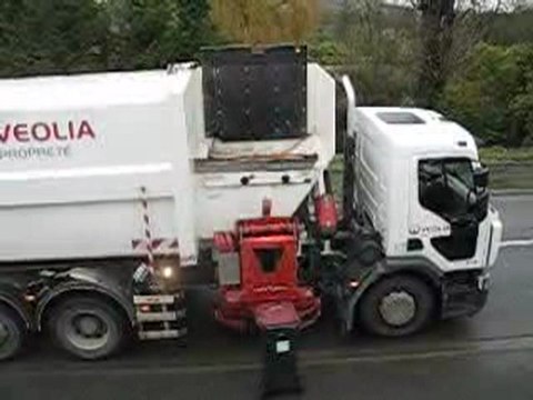 collecte automatisée des ordures ménagères