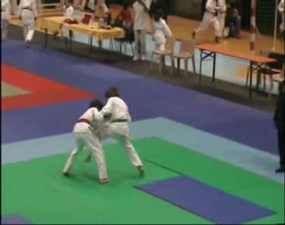 Thomas judo 3eme au Tremblay en France