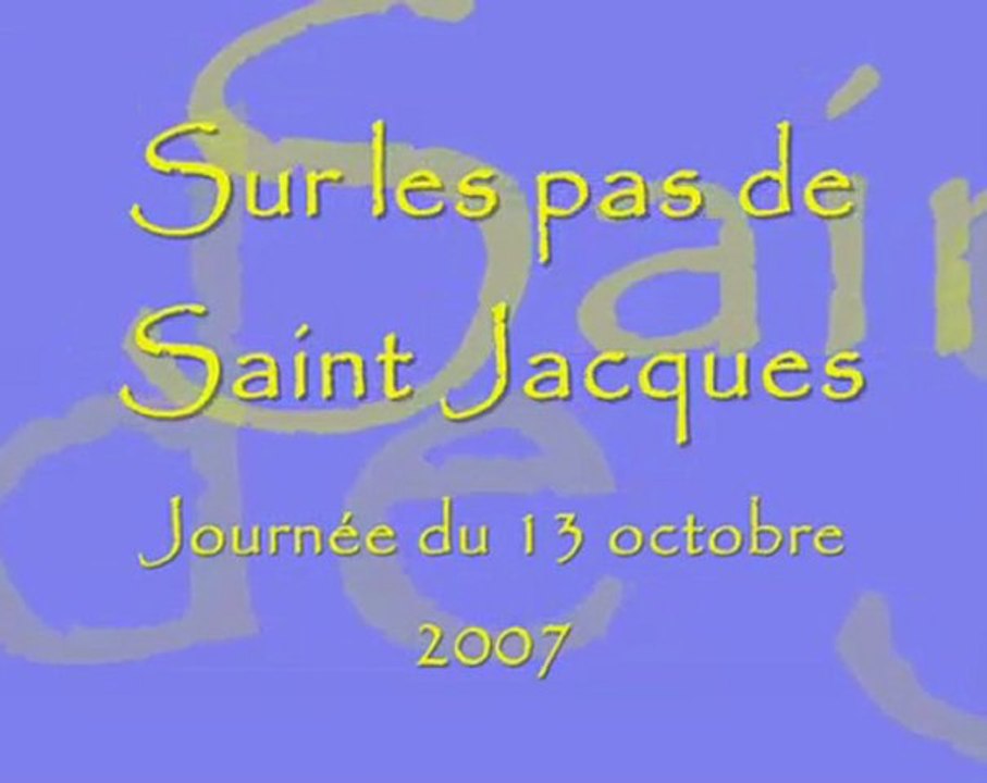 Sur les pas de Saint Jacques