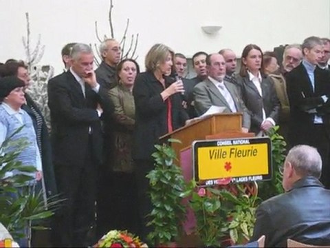 Cérémonie des vœux du maire de La Ferté-sous-Jouarre M.Richa