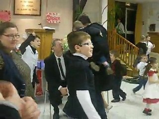 vidéo pour embrasser les mariées du mariage de didier brichet, nadia