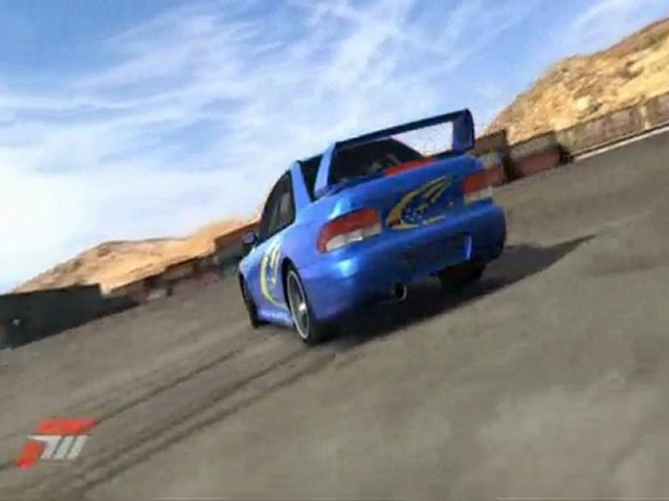 Forza III Gymkhana Subaru Impreza 22B