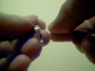 Fixation mouche sur bas de ligne.